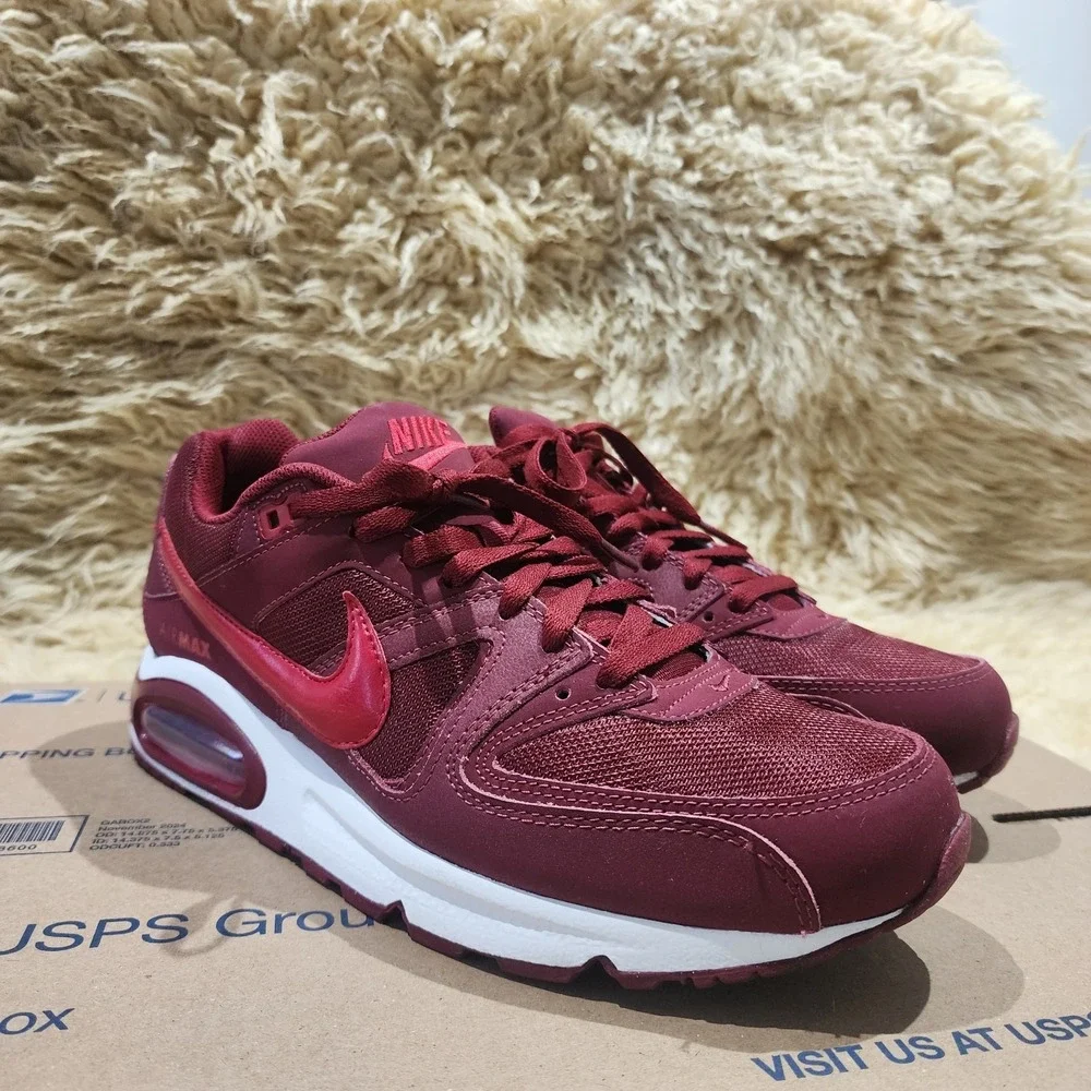 New Nike Air Max Command Men's 9.5 Women's 11 Team Red 629993661 W/box - Picture 2 of 11